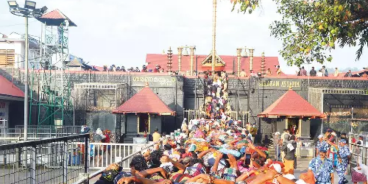 சபரிமலையில் பக்தர் கூட்டம் அதிகரிப்பு!