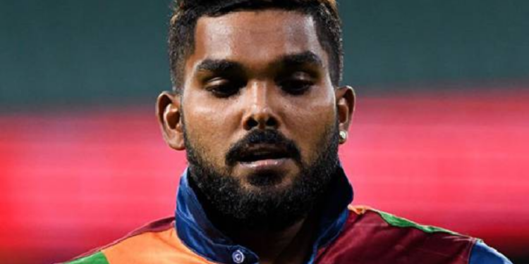 ஐ.சி.சி நடத்தை விதிகளை மீறிய குற்றச்சாட்டில் இலங்கை வீரர் வனிந்து ஹசரங்கவுக்கு அபராதம் விதிப்பு!