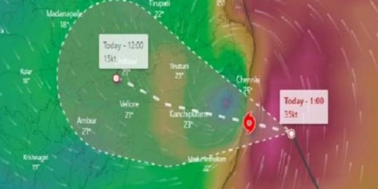மாண்டஸ் சூறாவளியால் இலங்கையில் பதிவாகியுள்ள சேத விபரங்கள்