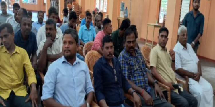 யாழ் இளங்கலைஞர் மண்டபத்தில் ஒன்று கூடிய முன்னாள் போராளிகள்