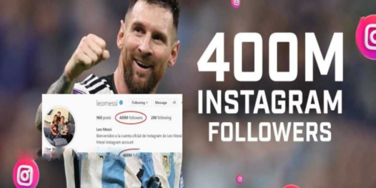 இன்ஸ்டாகிராமில் புதிய சாதனை நிகழ்த்திய மெஸ்ஸி!