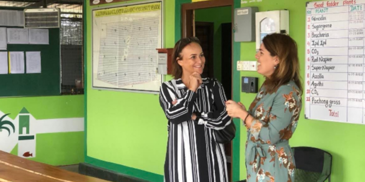 யாழில் விவசாயம் செய்து அசத்தும் நெதர்லாந்து பெண்!