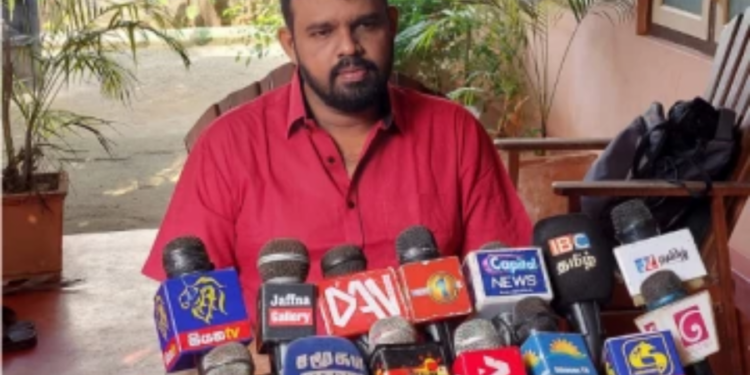 தமிழ் தேசிய கூட்டமைப்பின் பிளவுக்கான காரணத்தை கூறும் கஜதீபன்!