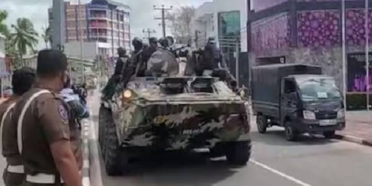 இராணுவத்தின் வாகனம் மோதியதில் நபர் ஒருவர் உயிரிழப்பு