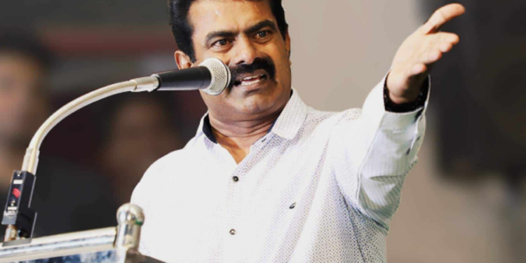 இன வெறியை தூண்டுவதாக சீமான் மீது புகார்