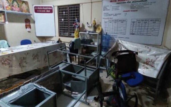 யாழில் அடித்து நொறுக்கப்பட்ட சிறுவர் இல்லம்