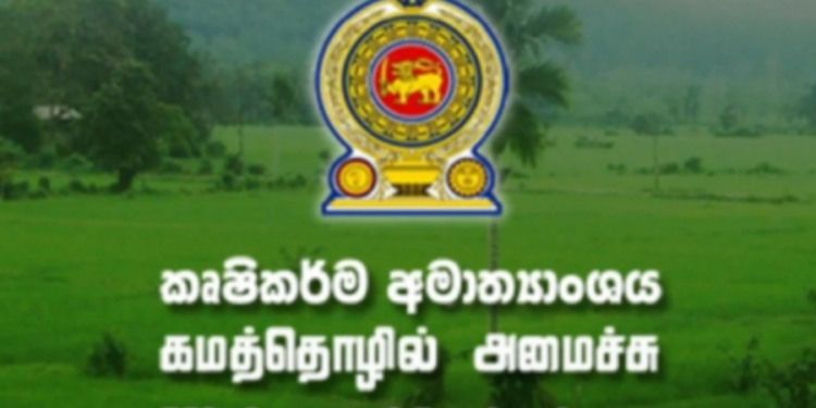 இலங்கை விவசாய அமைச்சு வெளியிட்டுள்ள முக்கிய செய்தி!