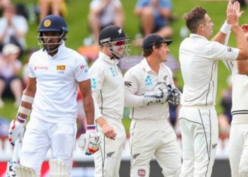 இலங்கைக்கு எதிரான முதலாவது போட்டியில் வெற்றியீட்டிய நியூஸிலாந்து அணி