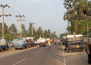 யாழின் முக்கிய வீதி ஒன்றில் ஏற்ப்பட்டுள்ள நெருக்கடி!