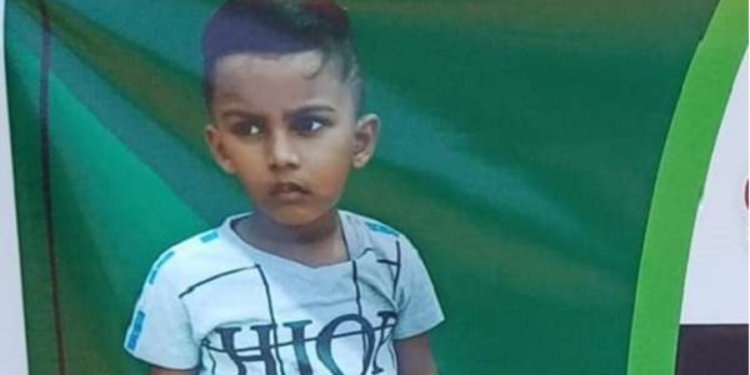 நிமோனியா காச்சலால் உயிரிழந்த நான்கு வயது சிறுவன்