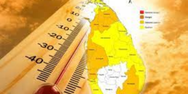 அதிக வெப்பநிலை தொடர்பில் இலங்கை மக்களுக்கு விடுக்கப்பட்டுள்ள எச்சரிக்கை!