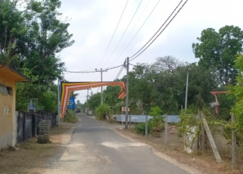 யாழின் முக்கிய பிரதேசத்தில் இந்து கோவிலை விகாரையாக்கி கலசம் வைப்பு!