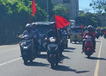 யாழில் வலம் வந்த வாகன ஊர்வலம்