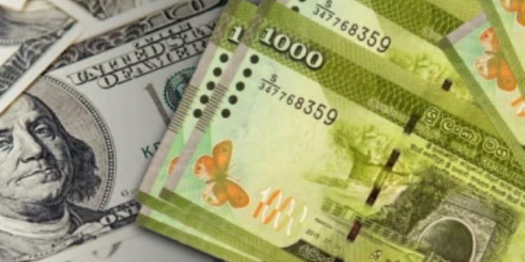 அமெரிக்க டொலருக்கு நிகாராக இலங்கை ரூபாவின் பெறுமதி