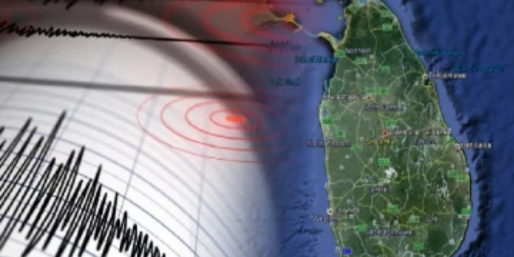 மீண்டும் இலங்கையில் நிலநடுக்கம் பதிவாகியுள்ளது!
