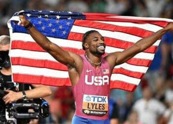 நோவா லைல்ஸ் உலக செம்பியன்!