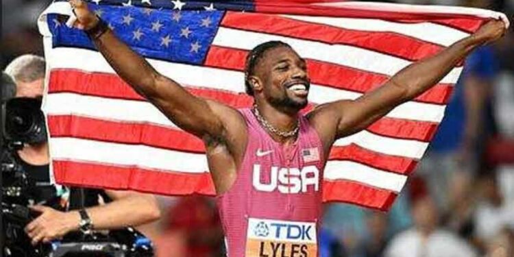 நோவா லைல்ஸ் உலக செம்பியன்!