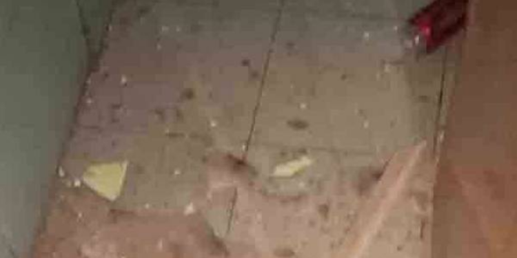 கொக்கிராவ மலசல கூடத்தில் வெடி விபத்து!