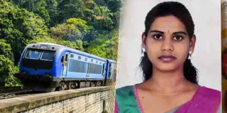 காதலன் மறுப்பு தெரிவித்ததால் ரயிலில் பாய்ந்து தற்கொலை செய்து கொண்ட யுவதி!