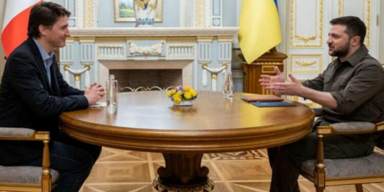 கனடா செல்லும் உக்ரைன் அதிபர்