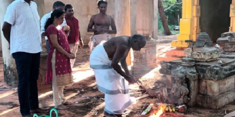 யாழில் 33 வருடங்களின் பின்னர் அனுமதி வழங்கப்பட்ட ஆலயம்