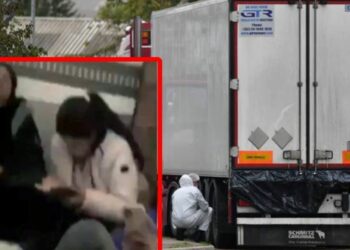 பிரான்சில் லொறிக்குள் மீட்க்கப்பட்ட பெண்கள்