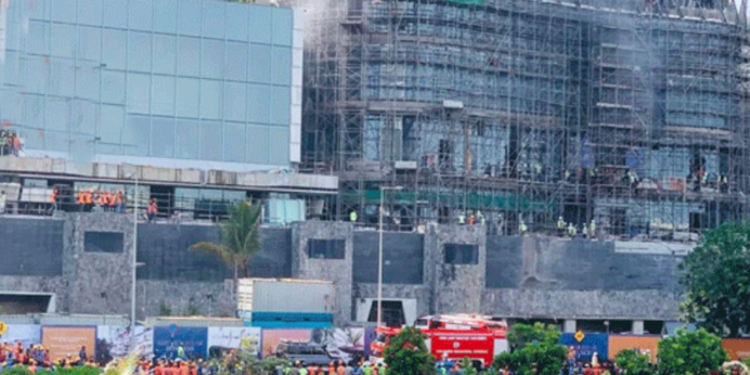 கொழும்பில் தீ பரவல்