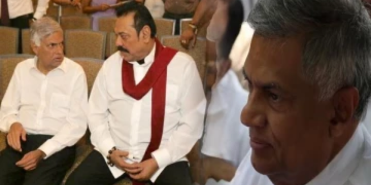 மகிந்தவுடன் விருந்து கொண்டாட்டத்தில் ரணில்