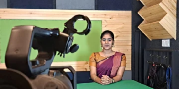 வளர்ந்துவரும் செய்தி வாசிப்பாளர் யாழில் சாதனை