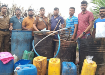 சட்டவிரோத கசிப்பு உற்பத்தி நிலையம் முற்றுகை!