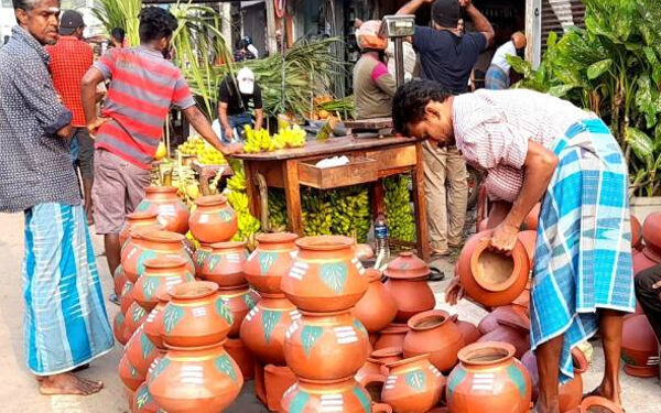யாழில் களைகட்டும் பொங்கல் வியாபாரம்!