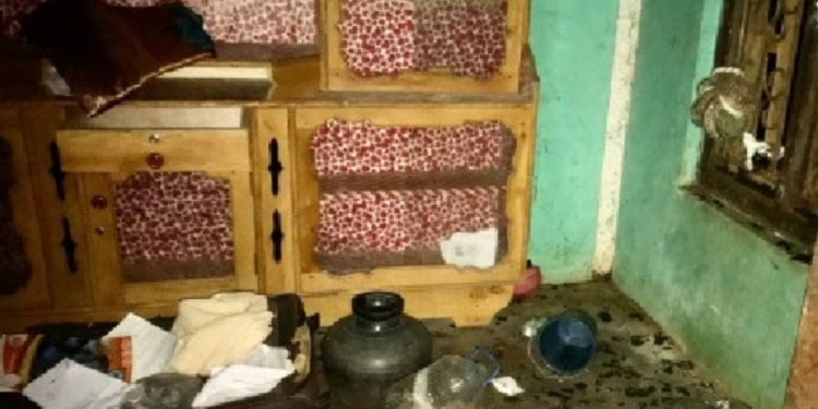 நெடுங்கேணியில் வீட்டைக் கொளுத்திய நபர் கைது!