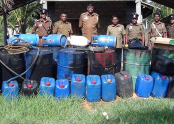 கசிப்பு உற்பத்தி நிலையம் பொலிசாரால் முற்றுகை!