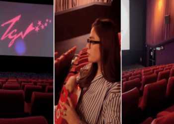 மொத்த டிக்கெட்டுக்களையும் வாங்கி திரையரங்கில் தனியாளாக படம் பார்த்த பெண்!