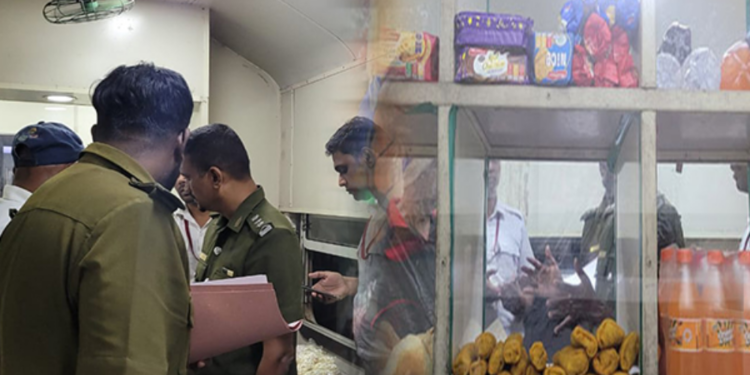 தொடருந்து சிற்றுண்டிச்சாலைகளில் மேற்கொள்ளவுள்ள திடீர் பரிசோதனை