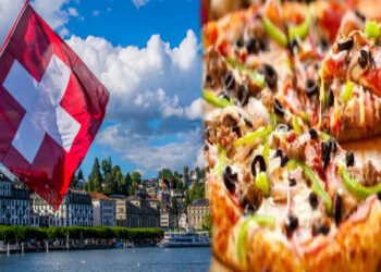 பீட்சாவல் மனைவியை கொன்ற கணவன்!