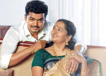 விஜய்க்கு வாழ்த்து தெரிவித்துள்ள  தாய் ஷோபா!