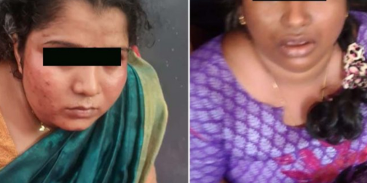 யாழில் மோசமான செயலில் ஈடுபட்ட கொழும்பு பெண்கள் கைது!