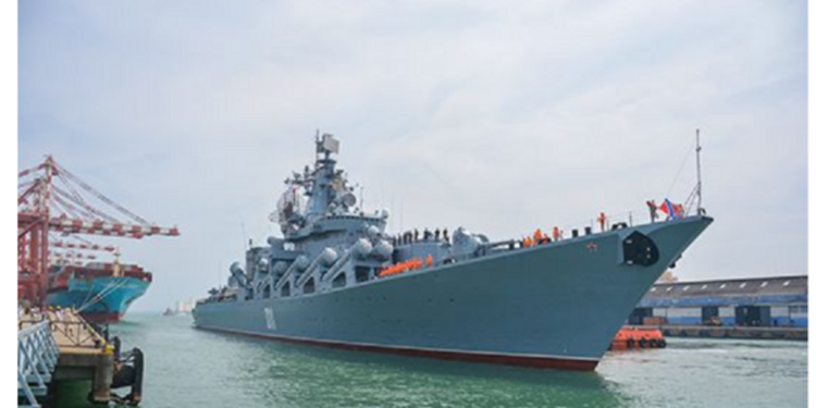 கொழும்பு துறைமுகத்தை வந்தடைந்த ரஷ்ய கப்பல்!