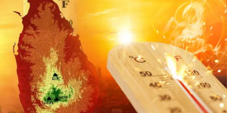 வெப்பநிலை குறித்து விடுக்கப்பட்டுள்ள எச்சரிக்கை!