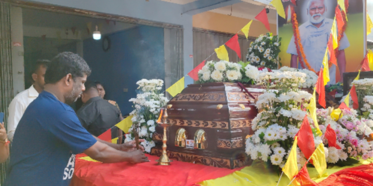 வவுனியாவில் சாந்தனின் உடலுக்கு பெரும் திரளானோர் அஞ்சலி!