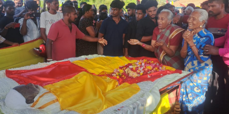 பலரின் கண்ணீருக்கு மத்தியில் விடைபெறவுள்ள சாந்தன்!