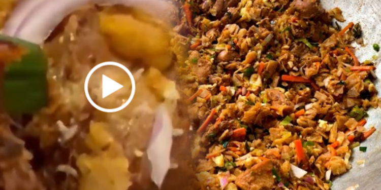 கொத்து ரொட்டி வாங்கியவருக்கு காத்திருந்த அதிர்ச்சி!