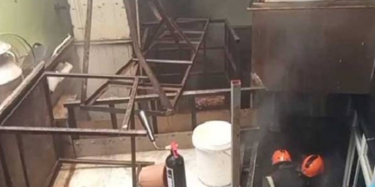 நுவரெலியாவில் ஹோட்டல் ஒன்றில் தீ விபத்து!