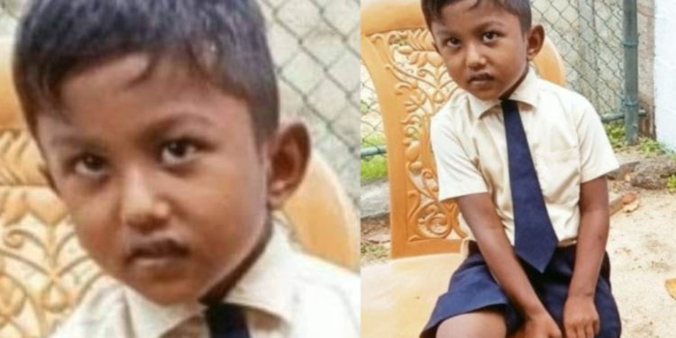 நான்கு வயது சிறுவனுக்கு நிகழ்ந்த சோகம்!
