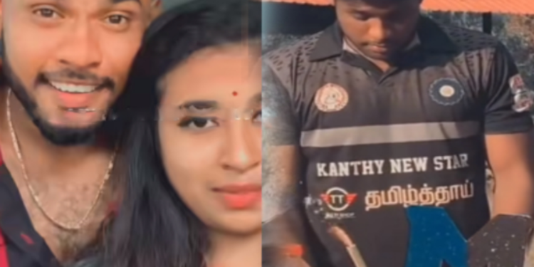 யாழில் உயிரிழந்த  மனைவியின் ஆசையை  கேக் வெட்டி கொண்டாடிய கணவன்