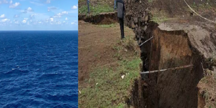 பூமி பிளந்து உருவாக போகும் பெரிய கடல்