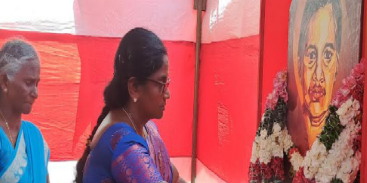 அன்னை பூபதியின் 36 ஆம் ஆண்டு நினைவேந்தல்