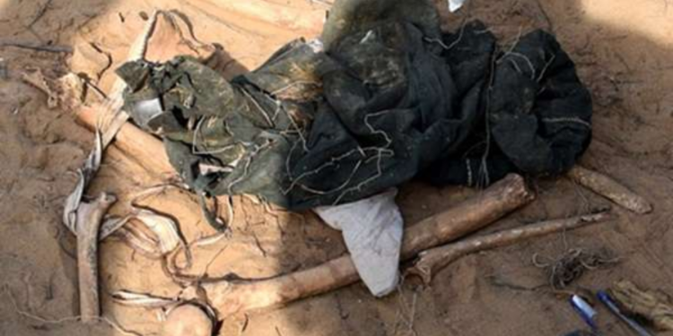 கிளிநொச்சியில் மனித எச்சங்கள் மீட்பு!