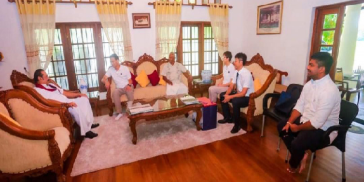 மகிந்தவை நேரில் சென்று சந்தித்த சீன தூதுவர்!